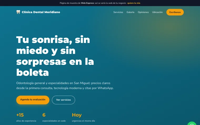 Ejemplo dental